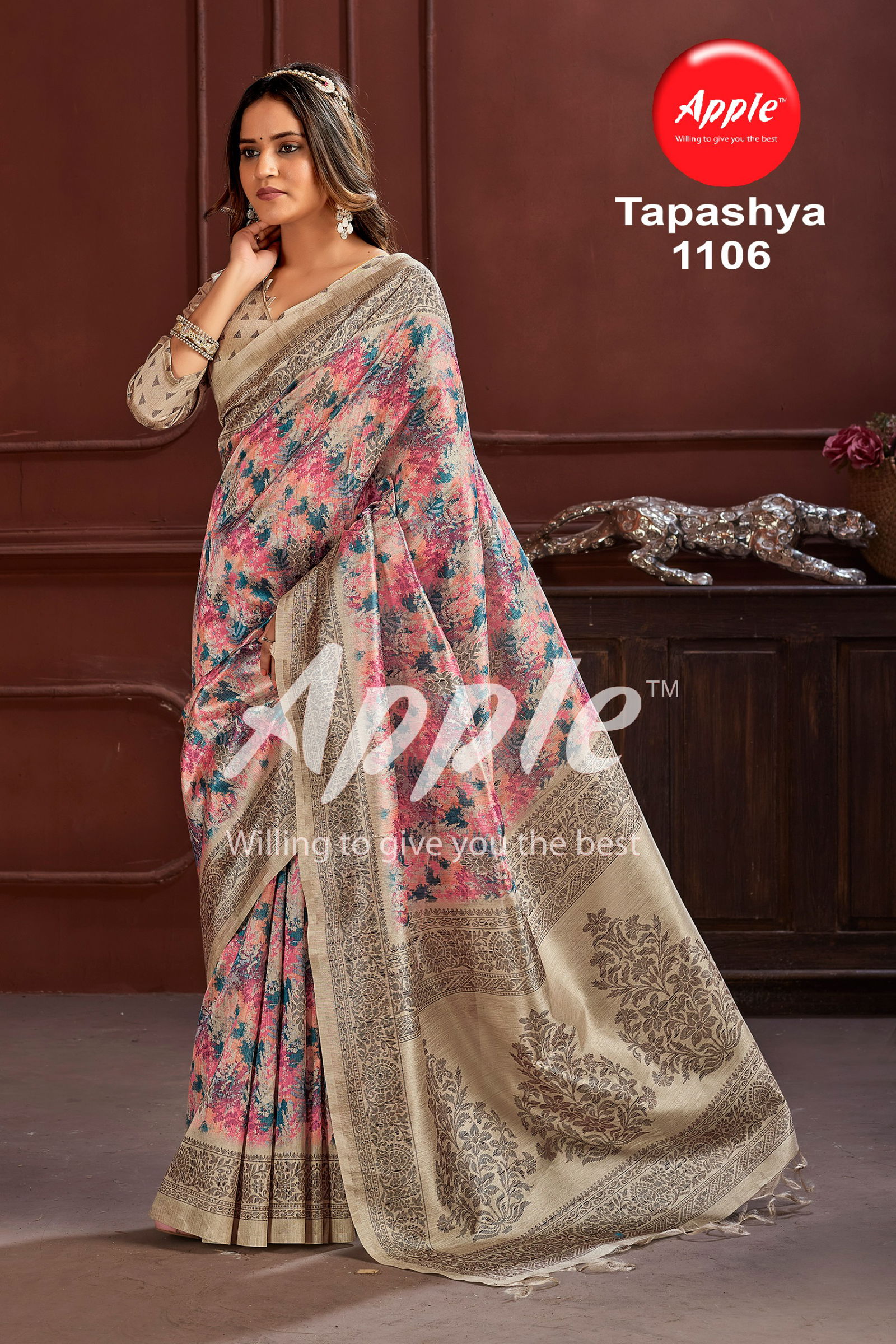 Tapashya Vol 11 By Apple Sufi Silk Printed Sarees Wholesalers In Delhi
